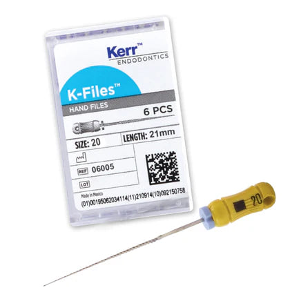 Kerr K-Files 21mm Stainless Steel Files Kerr K-Files 21mm Stainless Steel Files